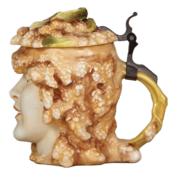 Character stein, .5L,  by Schierholz, Hops Lady - Image 2