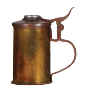 Trench Art stein, .5L, made from an artillery shell, c.1918