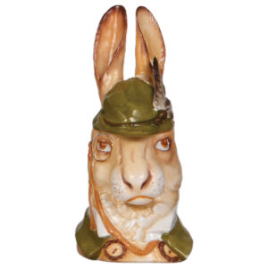 Character stein, .5L, porcelain, by Schierholz, Rabbit