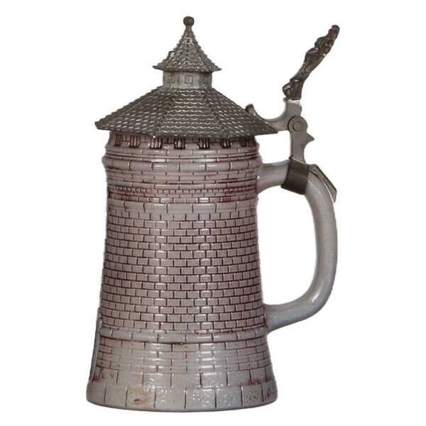 Character stein, .5L, marked T.W., Nürnberg Tower - Image 2