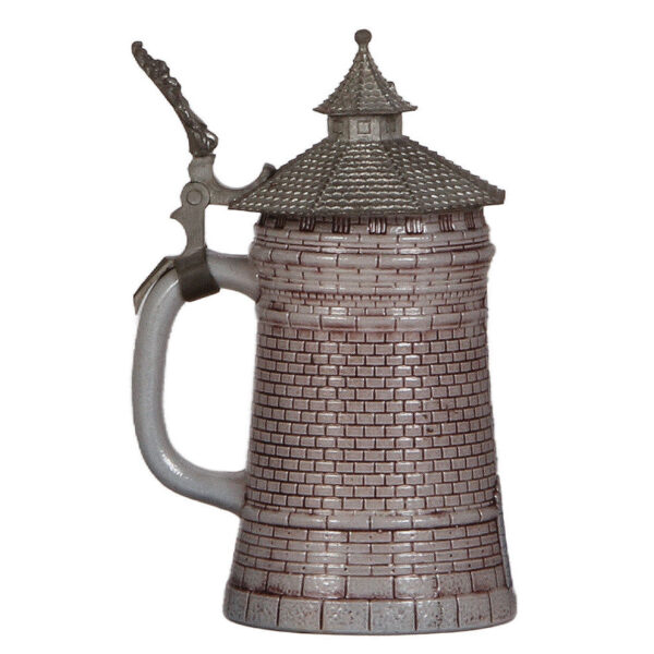 Character stein, .5L, marked T.W., Nürnberg Tower - Image 3