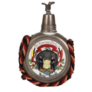 Regimental flask, .25L, S.M.S. Wittelsbach, 1904 - 1907