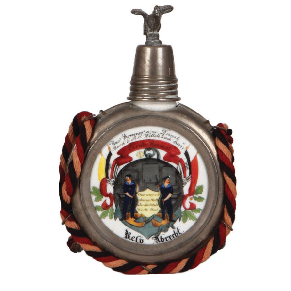 Regimental flask, .25L, S.M.S. Wittelsbach, 1904 - 1907