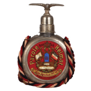 Regimental flask, .25L, 11. Co., I.R. 69, Trier, 1904 - 1906
