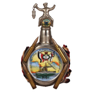 Regimental flask, .25L, Kaiserl. Marine, 1910 - 1913, S.M.S. Ostfriesland