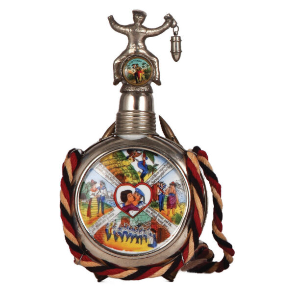 Regimental flask, .25L, Kaiserl. Marine, 1910 - 1913, S.M.S. Ostfriesland - Image 2