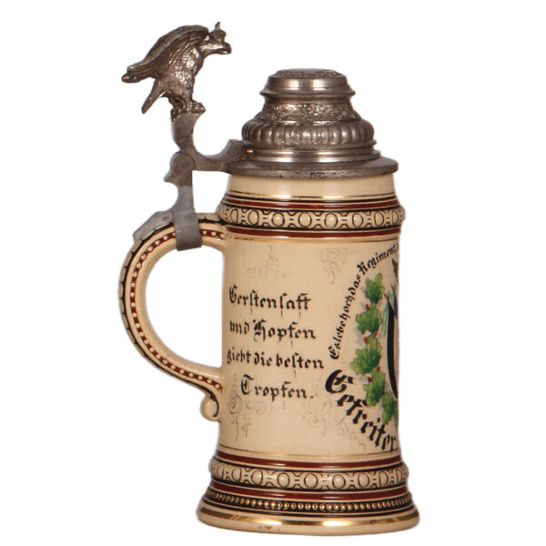 Regimental stein, .5L, Kgl. Eisenb. Regt. Nr. 1, Berlin, 1899 - Image 3