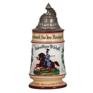 Regimental stein, .5L,  Drag. Regt. Nr. 5, Hofgeismar