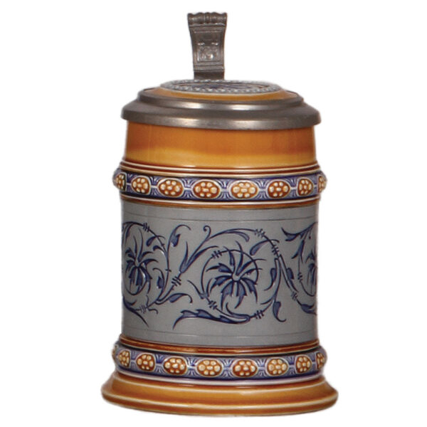 Mettlach stein, .25L, 1452, mosaic
