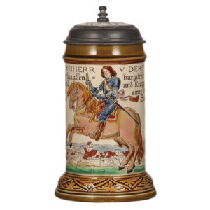 Mettlach stein, .5L, 2720, etched, Tailor Occupation