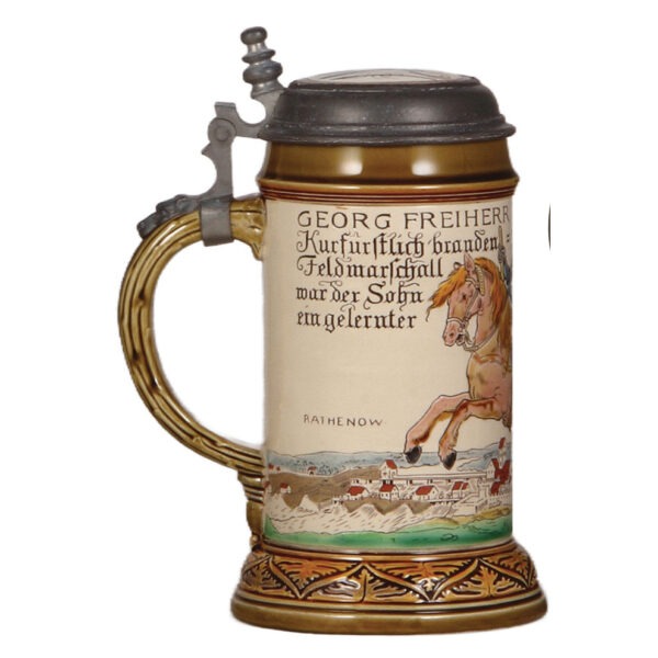 Mettlach stein, .5L, 2720, etched, Tailor Occupation - Image 3