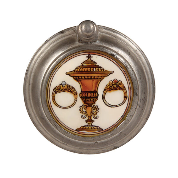 Mettlach stein, .5L, 2726, etched, Goldsmith Occupation - Image 4