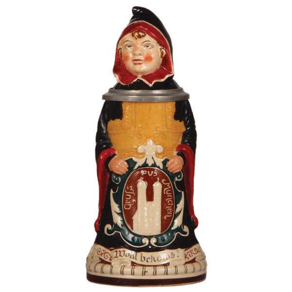 Character stein, .5L, Münchener Kindl