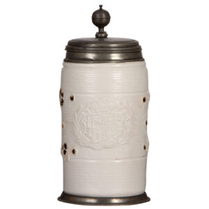 Altenburger Walzenkrug, mid 1700s,  double coats-of-arms