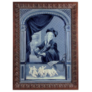 Mettlach plaque, 5231/2274, Delft.