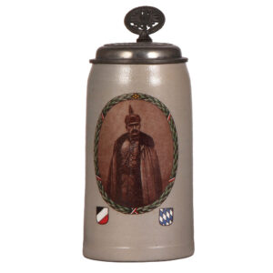 Military stein, 1.0L,  Kriegsgefangenenlager, Weihnachten 1915.