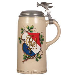 Club stein, Mettlach 1526, 2.0L.