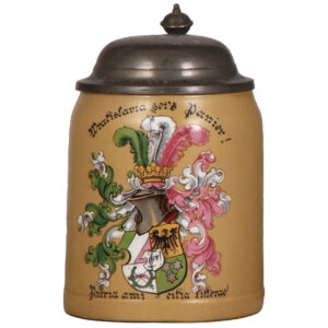 Student stein, .5L, Mettlach, 1526, student society.