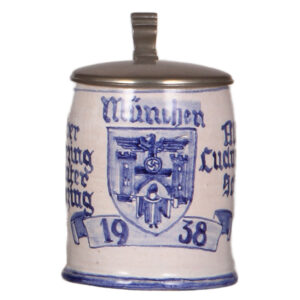 Third Reich stein, .5L, München, 1938.