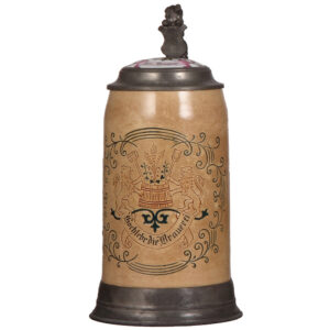 Occupation stein, 1.0L, Hochlebe die Brauerei.