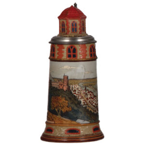 Mettlach stein, .5L, 2894.