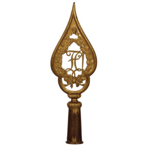 Student society, standard pole finial.