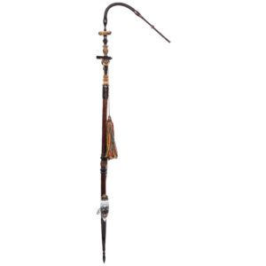 Regimental pipe, 62" l., 3. reit. Batt. Feld Art. Regt. Nr. 74, Wittenberg, 1899 - 1901.