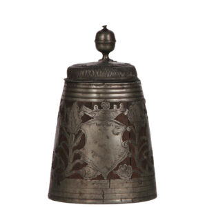 Daubenkrug, 9.0" ht., mid 1700s.