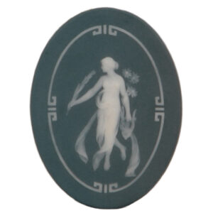Mettlach plaque, 7070-II, phanolith.
