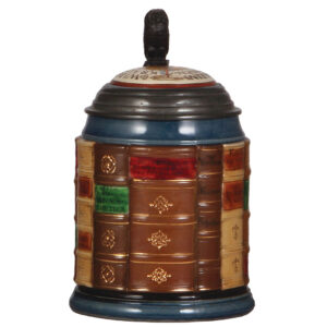 Mettlach stein, .5L, 2001B, Medicine Book Stein.