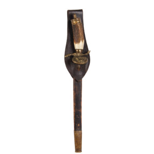 Hunting dagger, 13" blade, Waldman’s Heil, marked JV Solingen, good condition, with wear.