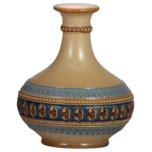 Mettlach vase, 3.5" ht., 1630.