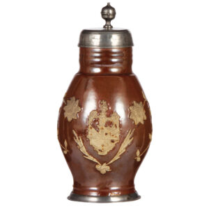 Bunzlauer Birnkrug, early 1800s.