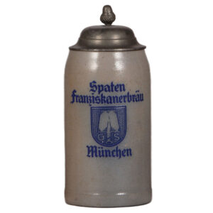 Brewery stein, 1.0L, Spaten Franziskanerbräu München.