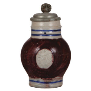 Westerwälder Kugelbauchkrug, late 1600s.